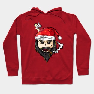 Smoking Santa Hoodie